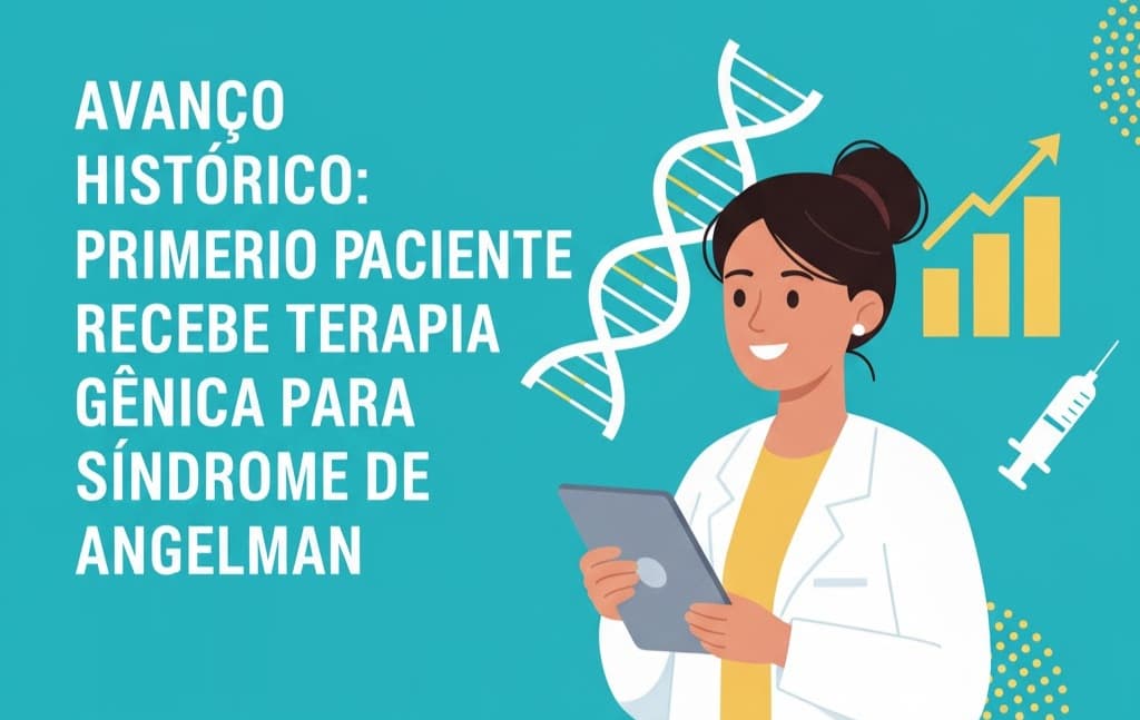 Avanço histórico: primeiro paciente recebe terapia gênica para Síndrome de Angelman