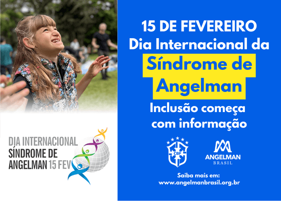 CBF e Angelman Brasil se unem no Brasileirão para dar visibilidade à Síndrome de Angelman